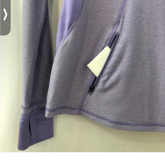 C9 CHAMPION Active Jacket Neck Pullover Fleece Purple Size XS Women  1/4  Zip - Picture 4 of 8